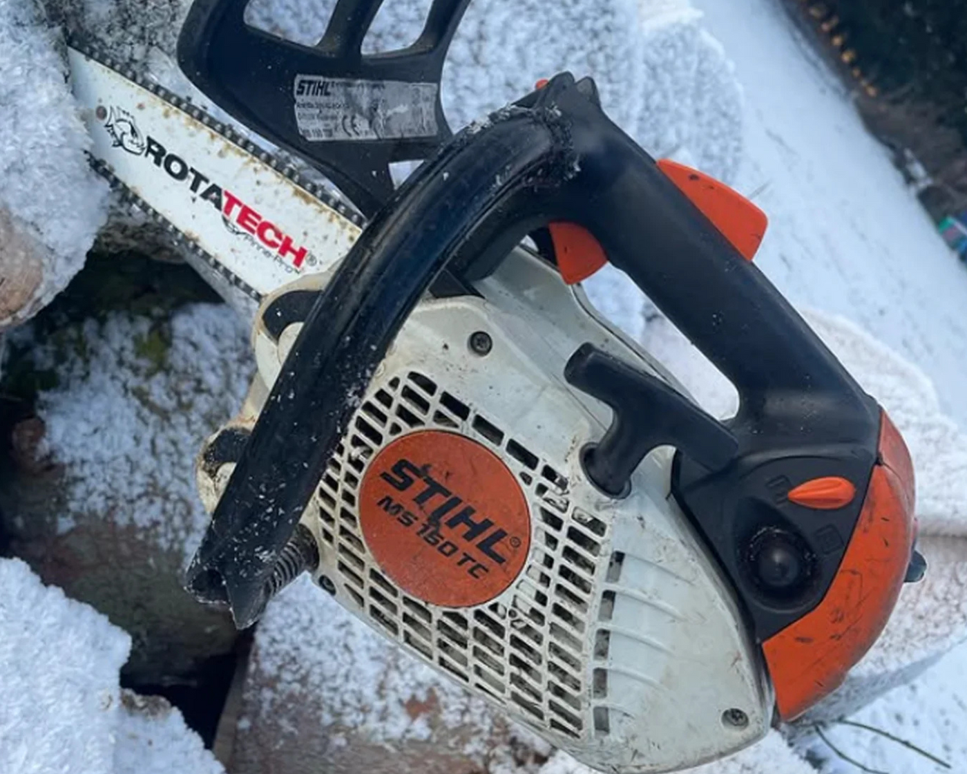 How to Get your Chainsaw Winter Ready