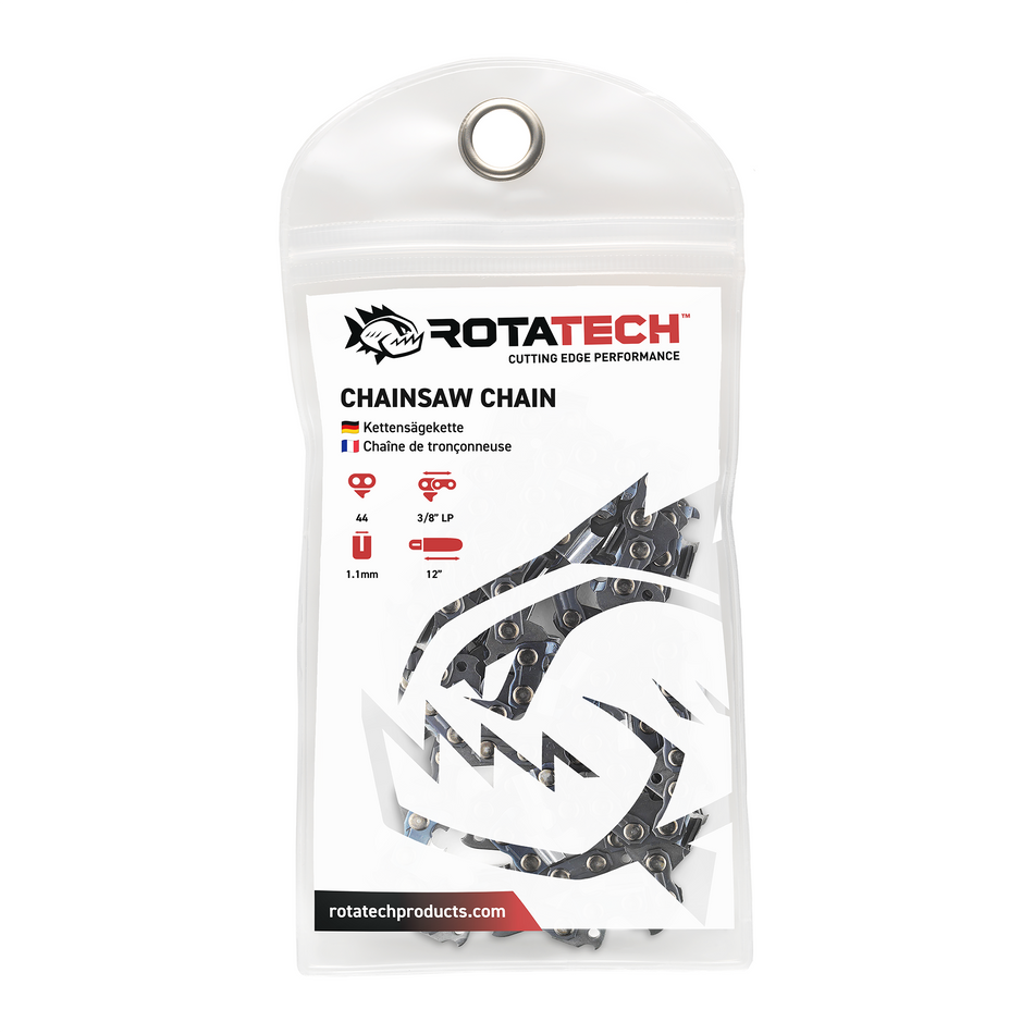 12" Rotatech Chainsaw Chain For EFCO PT2500 Semi-Chisel Rotatech