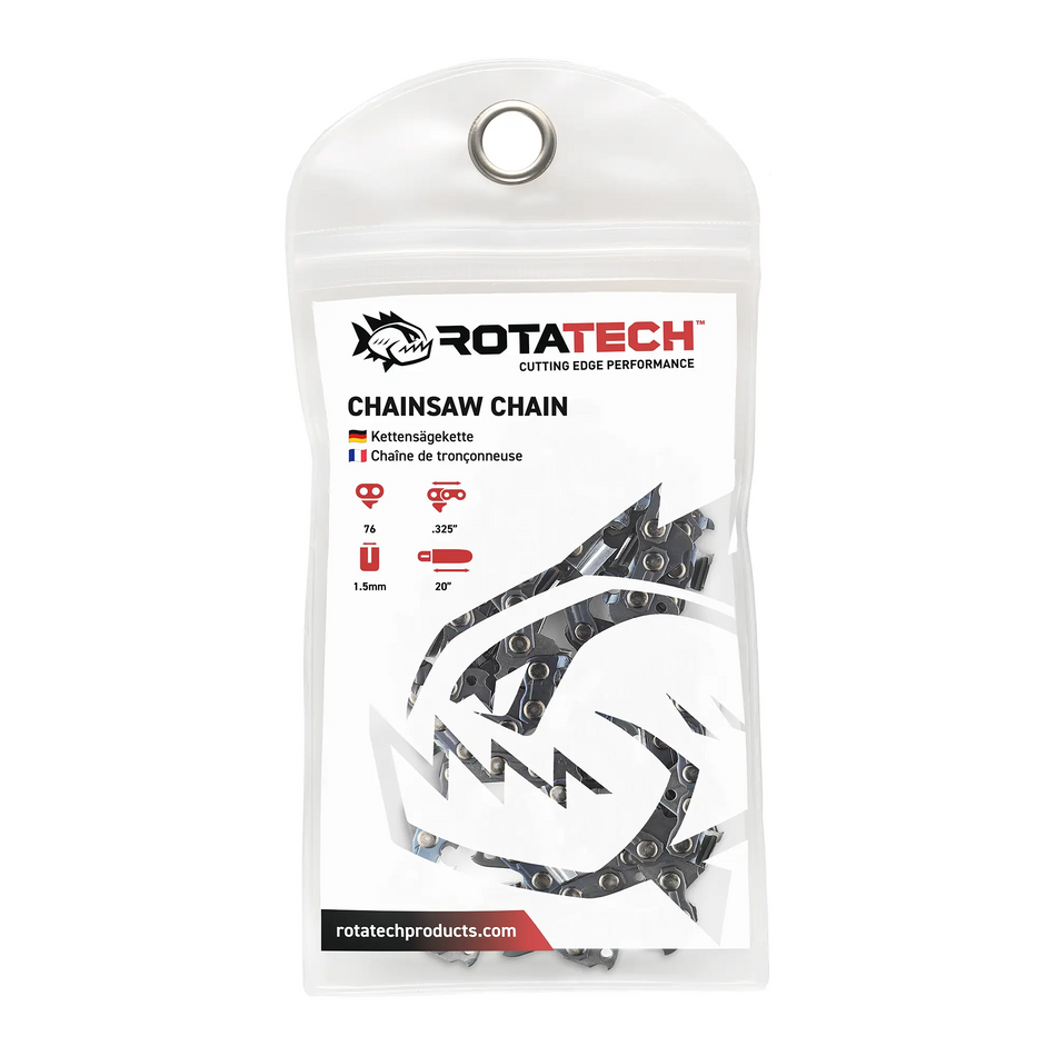 20" Rotatech Chainsaw Chain For PARKER Chainsaws Full-Chisel Rotatech