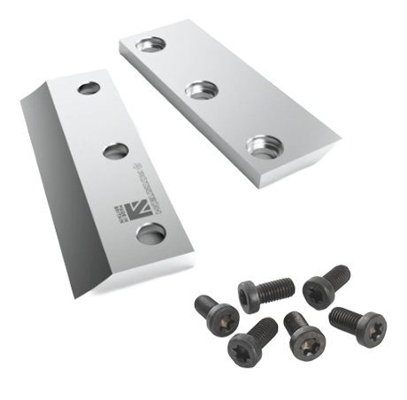 Timberwolf 125 Chipper Blades and Bolts Bundle Rotatech